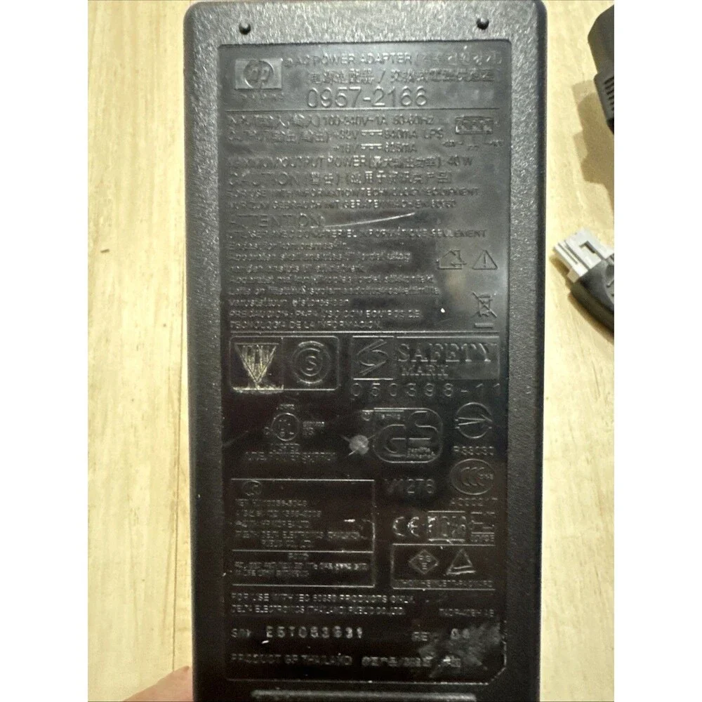 HP OEM AC Adapter Model 0957-2166 0950-4466 32V 16V Power Supply Genuine